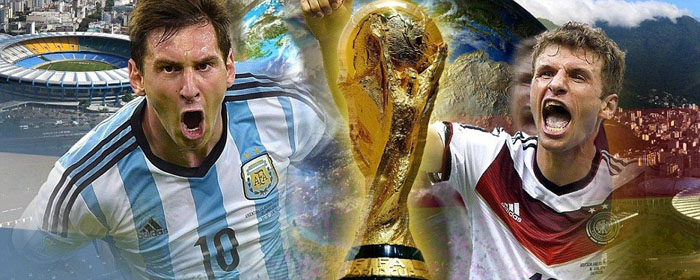 Dunia Saksikan Final Piala Dunia, Jerman vs Brasil